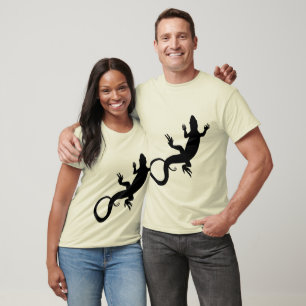 Herren-Lizard-T-Shirt Bio-Kühlschildkröten-Art-Shi T-Shirt