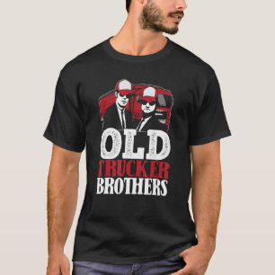 Herren LKW-Fahrer Bruder Trucking   Big Rig Alter  T-Shirt