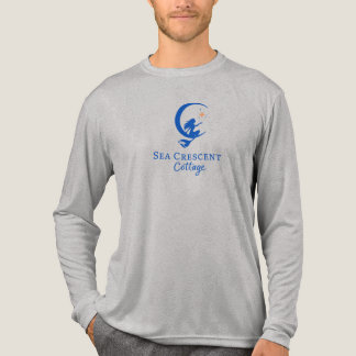 Herren-Logo-Langarm Tri-Blend Shirt