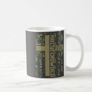 Herren-Make-Heaven-Überfüllte-Tarnung-Christlich-P Kaffeetasse