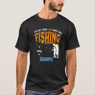 Herren Mehr Als Liebe Fischen Boompa Spezial Opa T-Shirt