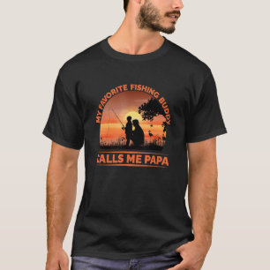 Herren Mein Lieblings-Angelfreund nennt mich Papa T-Shirt