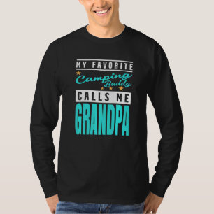 Herren Mein Lieblings-Camping-Kumpel nennt mich Op T-Shirt