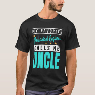 Herren Mein Lieblingsmaschinenbauingenieur nennt m T-Shirt