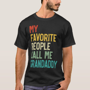Herren Mein Lieblingsmenschen nennen mich Grandadd T-Shirt