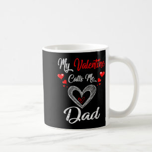 Herren Mein Valentinstag Nennt Mich Papa-Shirt Val Kaffeetasse