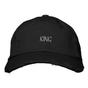 Herren Modell Klassischer Look King Individueller  Bestickte Baseballkappe