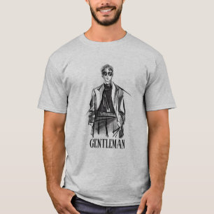 Herren moderne Skizze Herren T-Shirt