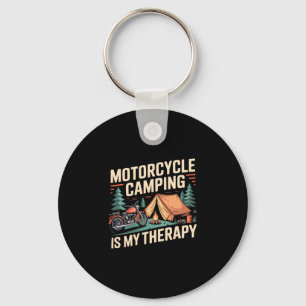 Herren Motocamping Motorradfahrer Reise Camp Schlüsselanhänger