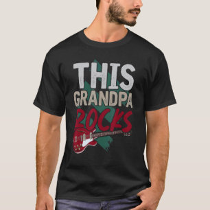 Herren Musiker Rentner Opa Gitarrist Musik Rentner T-Shirt