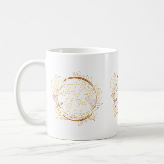 Herren Mutter des Bräutigams Junggesellinnenabschi Kaffeetasse (Links)