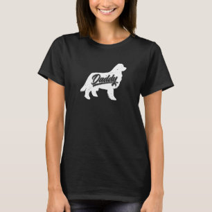 Herren Neufundländer Daddy Hund Besitzer Papa Väte T-Shirt