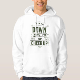 HERREN-NOW I'M UP CHEER UP PULLOVER HOODIE