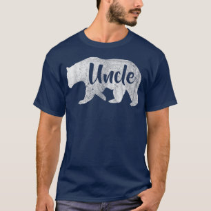 Herren Onkel Bär Cool draußen Familienleben T-Shir T-Shirt