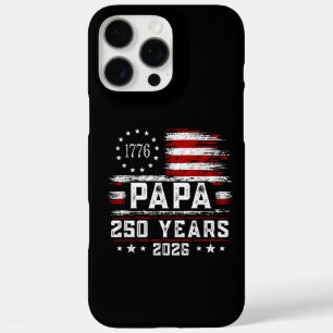 Herren Papa Amerikanische Flagge 250 Jahre 4. Juli iPhone 16 Pro Max Hülle