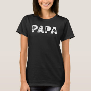 Herren Papa Angeln Paddeln Kayakfahren Fisch Jagd T-Shirt