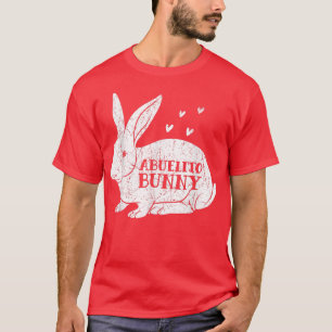 Herren passendes Osterkostüm Vintage-Hase Gra T-Shirt