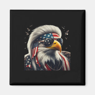 Herren-Patriotismus-Grafik-T-Shirts für den 4. Jul Magnet
