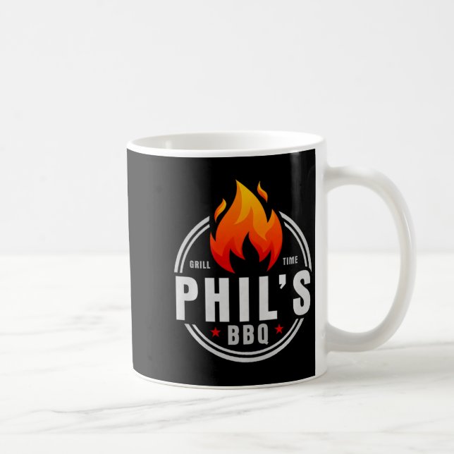 Herren phil's bbq premium  kaffeetasse (Rechts)