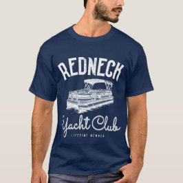 Herren Pontonboot T-Shirt vom Redneck Yacht Club
