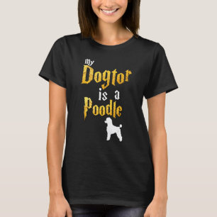 Herren Pudel Pudel T-Shirt