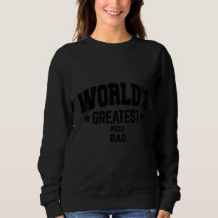 Herren Puli Hund Papa Sweatshirt