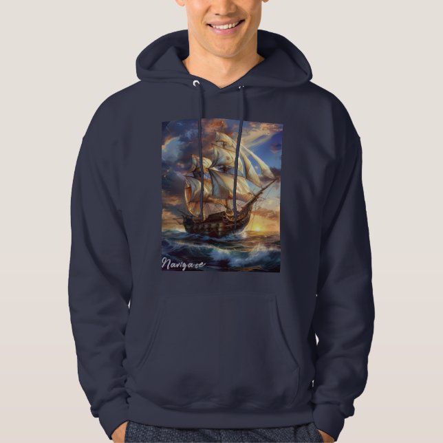 Herren Pullover Hoodie für Erwachsene  (Vorderseite)