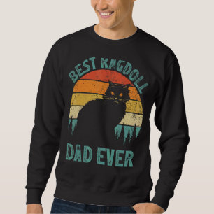 Herren Ragdoll Vintage Bester Ragdoll-Vater Aller Sweatshirt