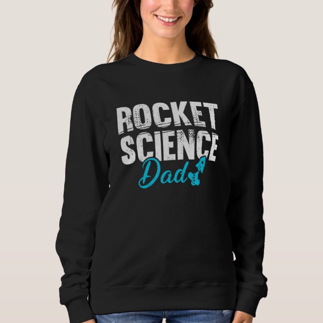 Herren Raumfahrttechnik Luft- und Raumfahrt Rakete Sweatshirt (Vorderseite)