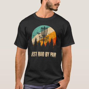 Herren Retro Bester Vater Sonnenuntergang Vintage T-Shirt