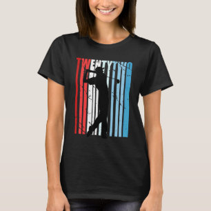 Herren Retro Herren 22. Golf Geburtstag Spieler Vi T-Shirt