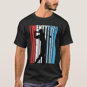 Herren Retro Herren 22. Golf Geburtstag Spieler Vi T-Shirt