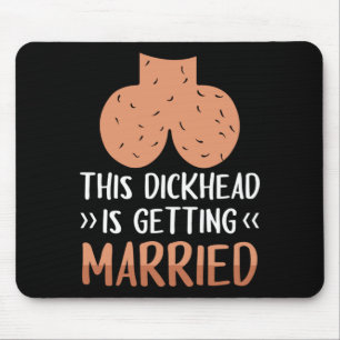 Herren Sack Gesicht Junggesellenabschied Lustiges Mousepad