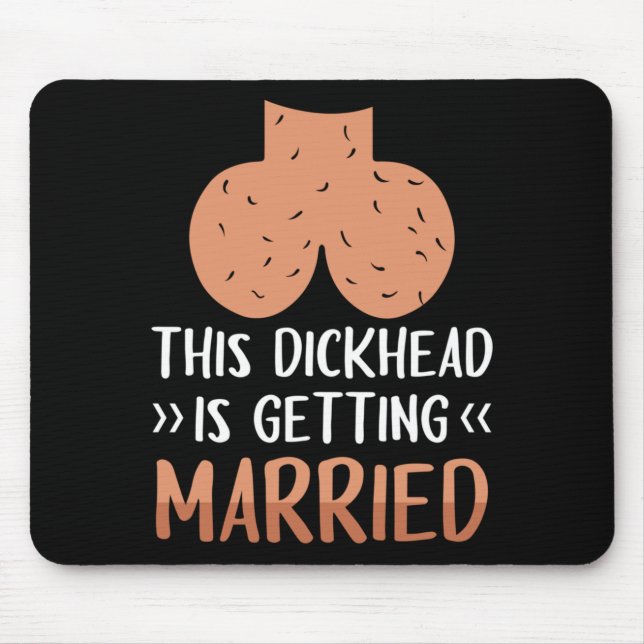 Herren Sack Gesicht Junggesellenabschied Lustiges  Mousepad (Vorne)