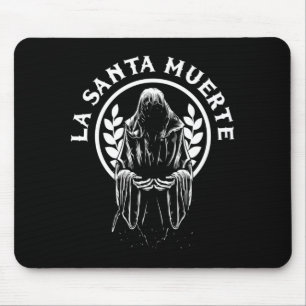 Herren Santa Muerte Mexiko Calavera Skelett Schäde Mousepad