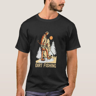 Herren Schlamm Angeln Metalldetektor Metalldetekt T-Shirt