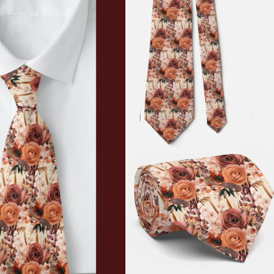 Herren-Schlips Florale Halskrawatte für Hochzeit Krawatte