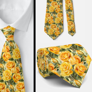 Herren-Schlips Florale Halskrawatte für Hochzeit Krawatte