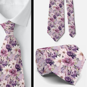 Herren-Schlips Florale Hochzeits- und Event-Hals Krawatte