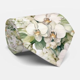 Herren-Schlips   Florale Hochzeits- und Event-Kraw Krawatte