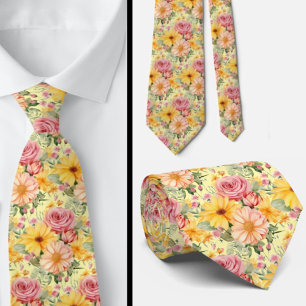 Herren-Schlips Florale Hochzeits- und Event-Kraw Krawatte
