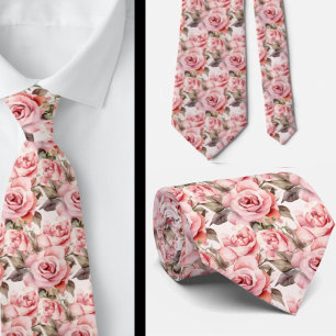Herren-Schlips   Florale Hochzeits- und Event-Kraw Krawatte