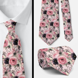 Herren-Schlips Florale Hochzeits- und Event-Kraw Krawatte