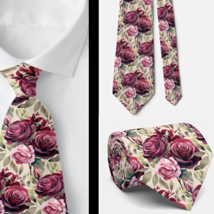 Herren-Schlips Florale Hochzeits- und Event-Kraw Krawatte