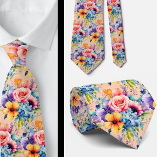 Herren-Schlips Florale Hochzeits- und Event-Kraw Krawatte
