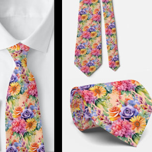 Herren-Schlips Florale Hochzeits- und Event-Kraw Krawatte