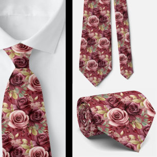 Herren-Schlips Florale Hochzeits- und Event-Kraw Krawatte