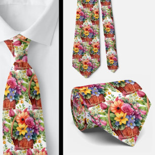 Herren-Schlips Florale Hochzeits- und Event-Kraw Krawatte