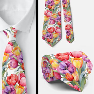 Herren-Schlips   Florale Hochzeits- und Event-Kraw Krawatte