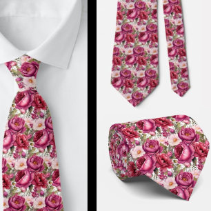 Herren-Schlips Florale Hochzeits- und Event-Kraw Krawatte